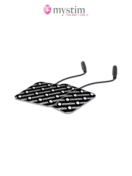 Electrodes carrées auto-adhésives - Mystim