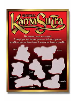 Carte à gratter Kama Sutra