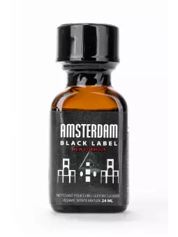 Poppers Amsterdam Black  label 24ml