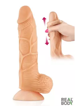 Gode ultra-réaliste 21 cm - Real Brad