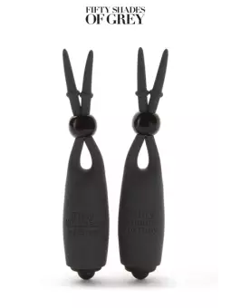 Pinces à tétons vibrantes Sweet Torture - Fifty Shades of Grey