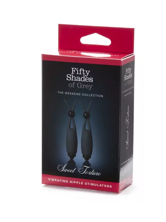 Pinces à tétons vibrantes Sweet Torture - Fifty Shades of Grey Pinces à tétons vibrantes Sweet Torture - Fifty Shades of Grey