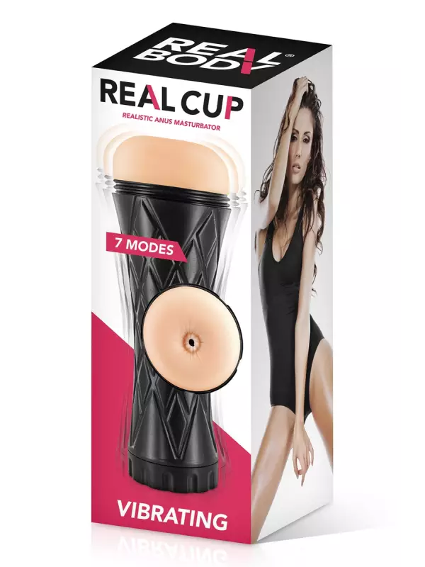 Masturbateur vibrant anus réaliste - Real Body