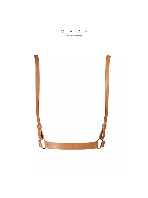 Harnais X marron - Maze