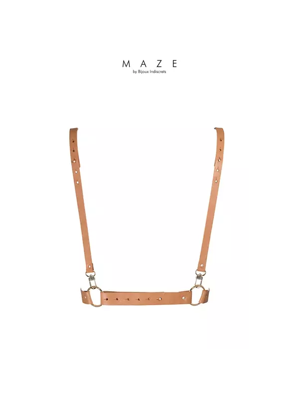 Harnais X marron - Maze