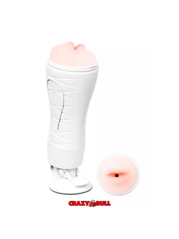 Masturbateur bouche vibrante - Crazy Bull