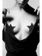 Bijoux de seins Flash Etoile Noir