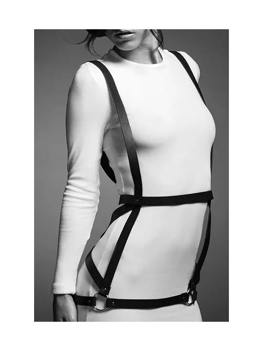 Robe harnais marron - Maze