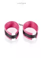 Menottes de chevilles rose et noir