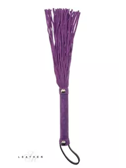 Martinet en cuir violet