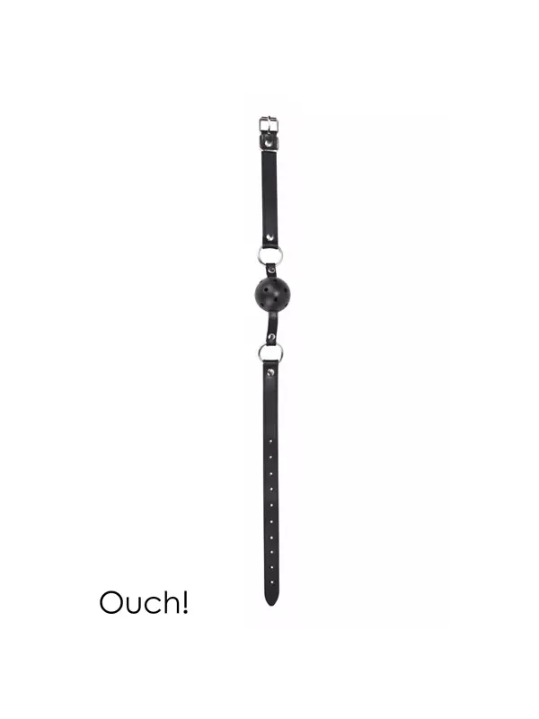 Gag Ball noir - Ouch! 