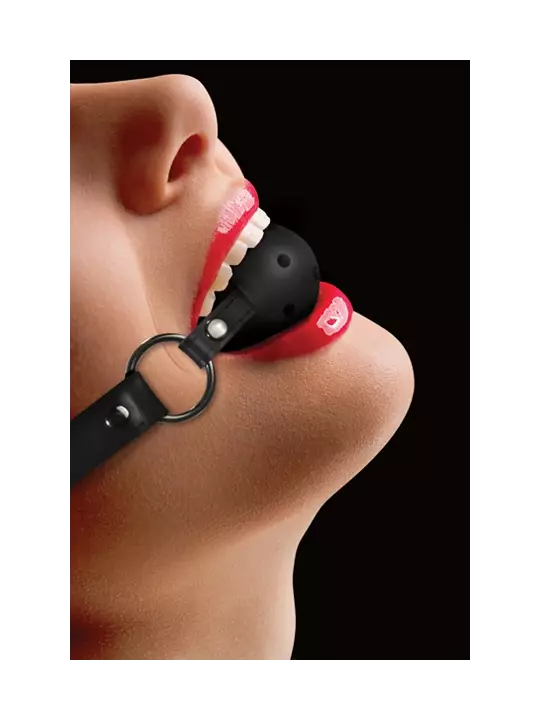 Gag Ball noir - Ouch! 