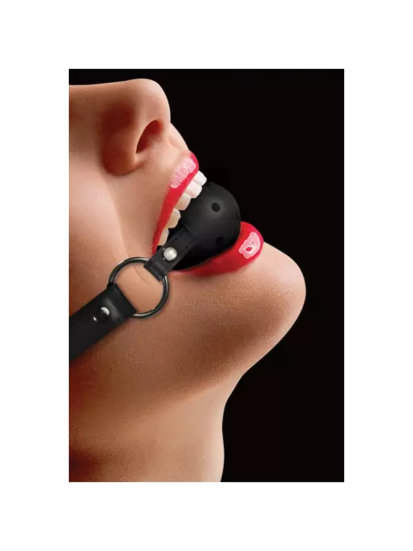 Gag Ball noir - Ouch! 