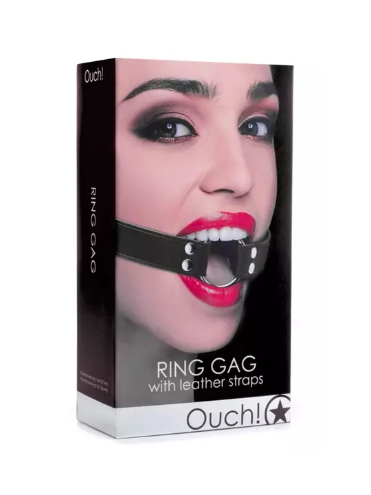 Baillon BDSM Ring Gag - Ouch!