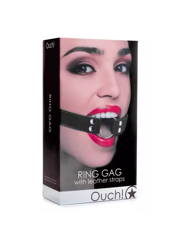 Baillon BDSM Ring Gag - Ouch!