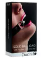 Solid Ball Gag noir - Ouch!