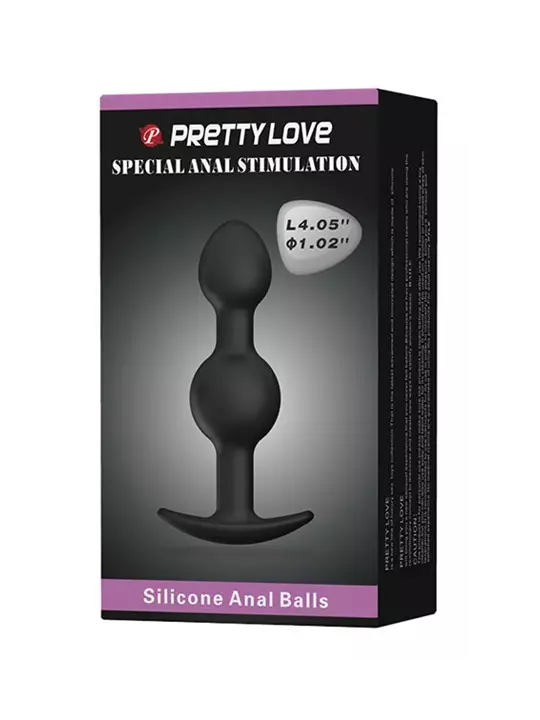 Silicone anal balls 10,3 cm