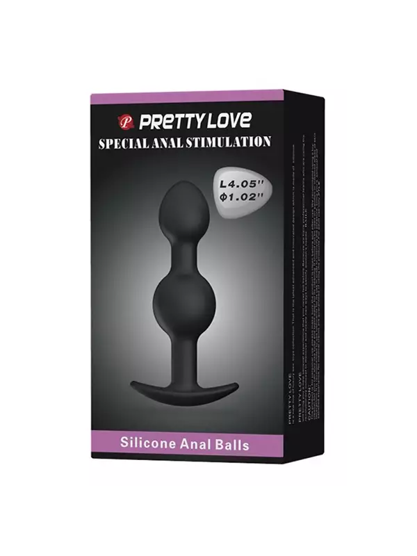 Silicone anal balls 10,3 cm