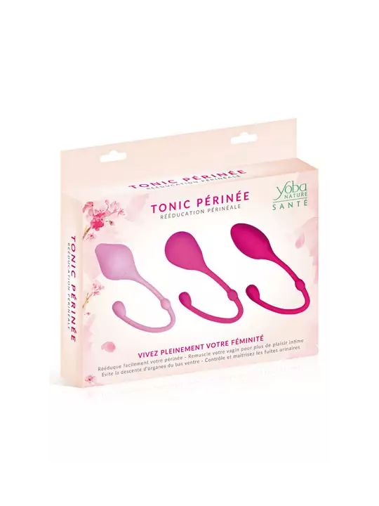 Kit 3 boules de Geisha Tonic Périnée