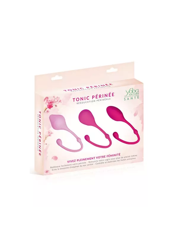 Kit 3 boules de Geisha Tonic Périnée