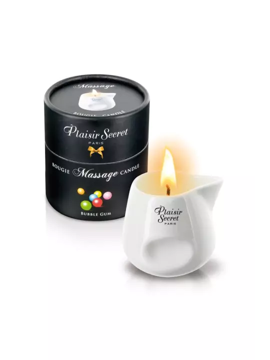 Bougie de massage - Buble gum