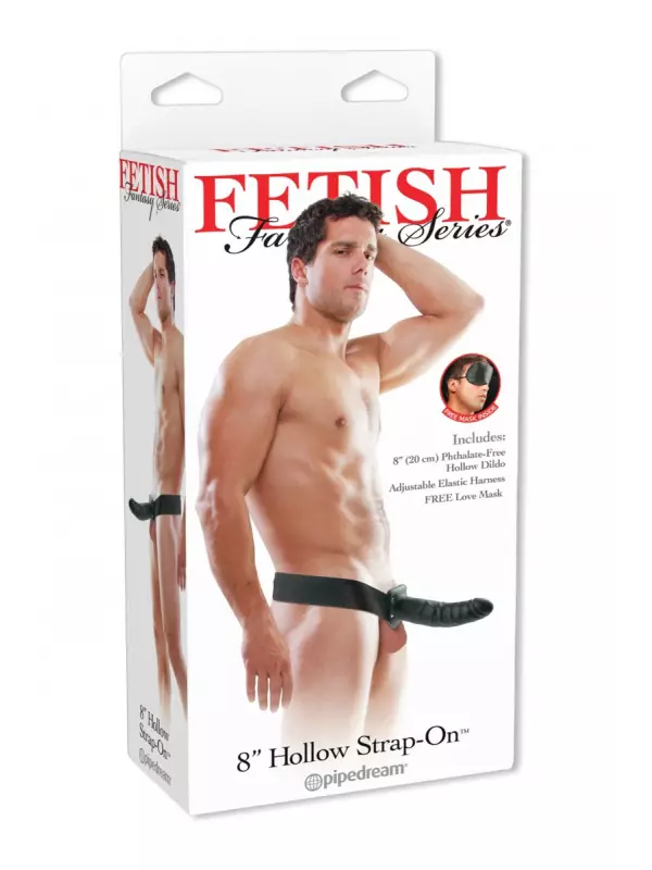 Gode-ceinture creux 20 cm