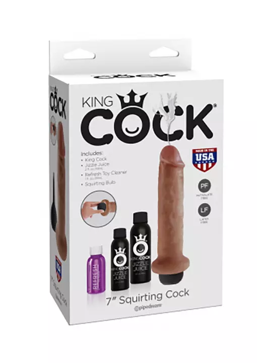 Gode réaliste éjaculateur 18 cm Gode réaliste éjaculateur 18 cm