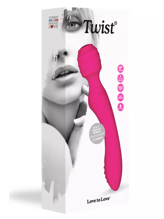 Vibromasseur 2 en 1 Twist