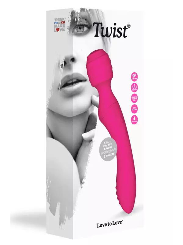 Vibromasseur 2 en 1 Twist