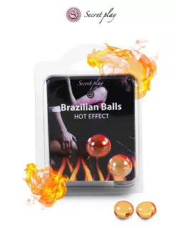 2 Brazilian Balls effet chaleur 
