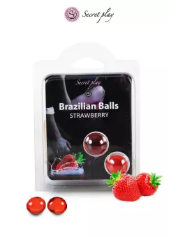 2 Brazilian Balls - fraise