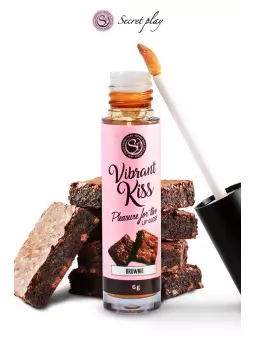 Brillant à lèvres stimulant - brownie