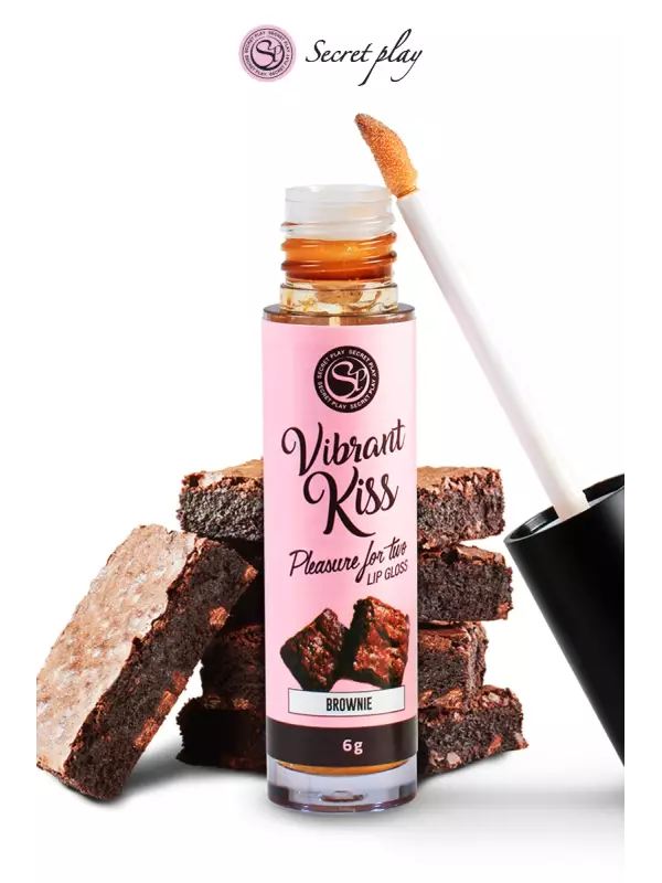 Brillant à lèvres stimulant - brownie