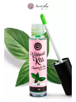 Brillant à lèvres stimulant - menthe