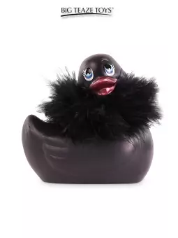 Mini canard vibrant Duckie Paris - noir