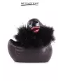 Mini canard vibrant Duckie Paris - noir