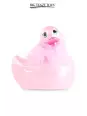 Mini canard vibrant Duckie Paris - rose