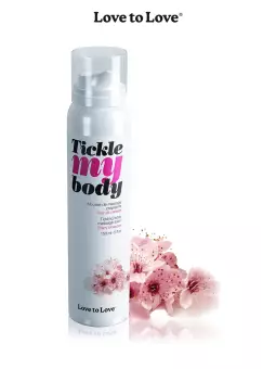 Mousse massage crépitante -  cerisier