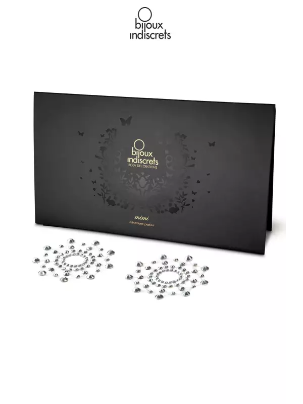 Bijoux de seins Mimi argentés