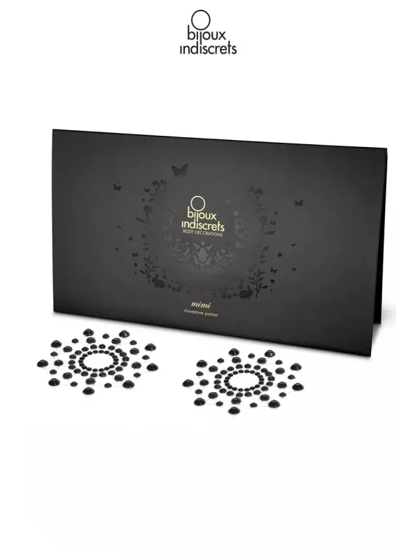 Bijoux de seins Mimi noirs