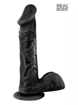 Gode réaliste 23 cm - Real Bruce Noir