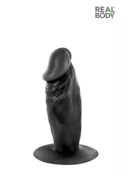 Plug anal réaliste noir 11 cm - Real Tim