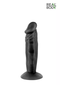 Gode réaliste 16 cm noir - Real Zack
