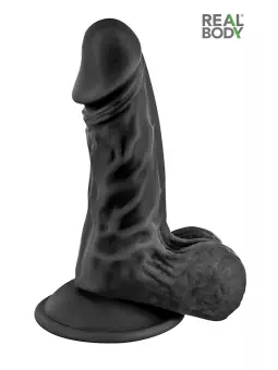 Gode réaliste noir 13 cm - Real Mike