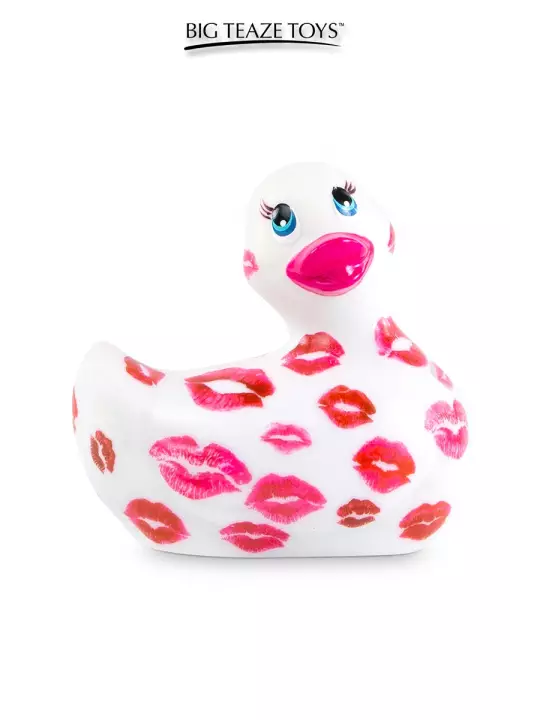 Mini canard vibrant Romance blanc et rose