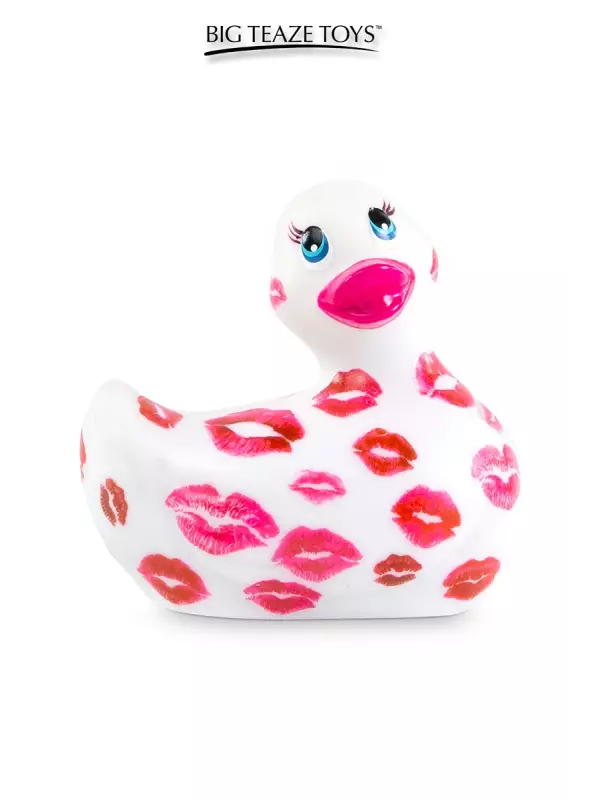 Mini canard vibrant Romance blanc et rose