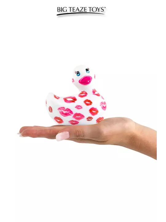 Mini canard vibrant Romance blanc et rose