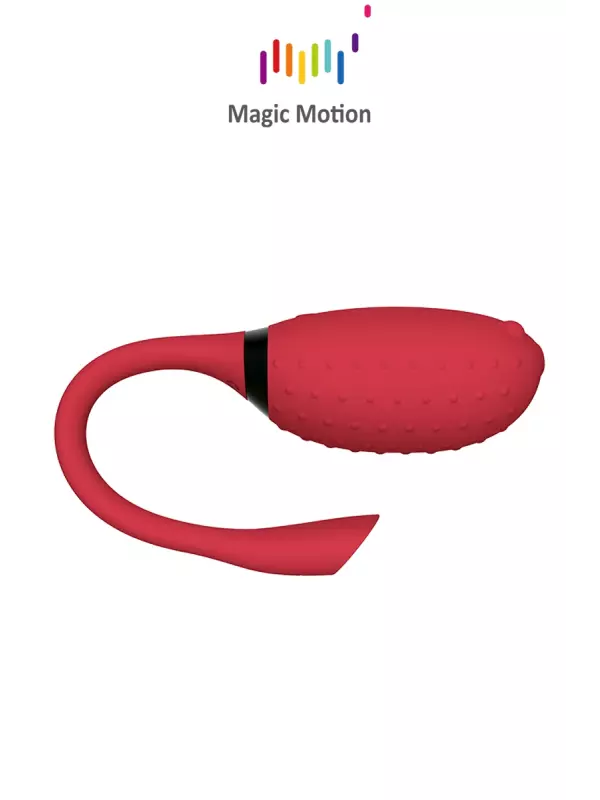 Oeuf vibrant connecté Magic Fugu rouge - Magic Motion