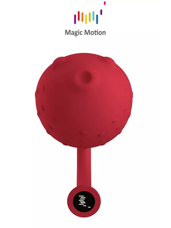 Oeuf vibrant connecté Magic Fugu rouge - Magic Motion