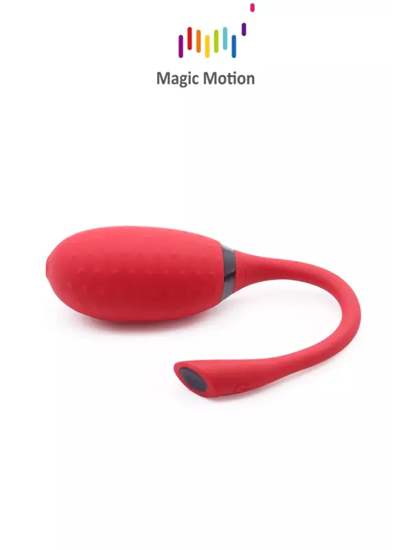 Oeuf vibrant connecté Magic Fugu rouge - Magic Motion